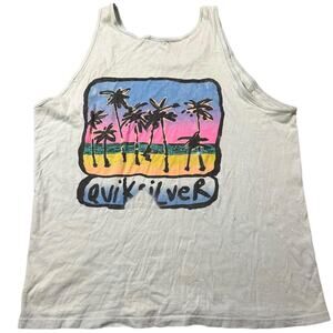 Quiksilver Vintage 90’s Single-Stitch Palm Tree Surf Tank Top
